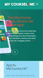 Mobile Screenshot of mycourselink.com